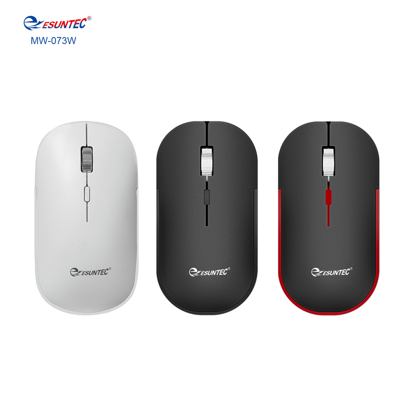 New USB Optical 2.4GHz Wireless Mini  Computer Mice 4D Wireless Optical Mouse Super Slim for PC Laptop